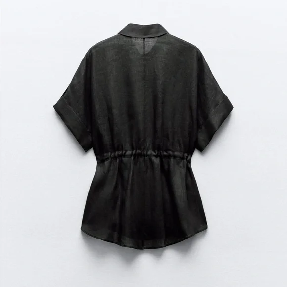 Linen coord set. - Picture 3 of 4